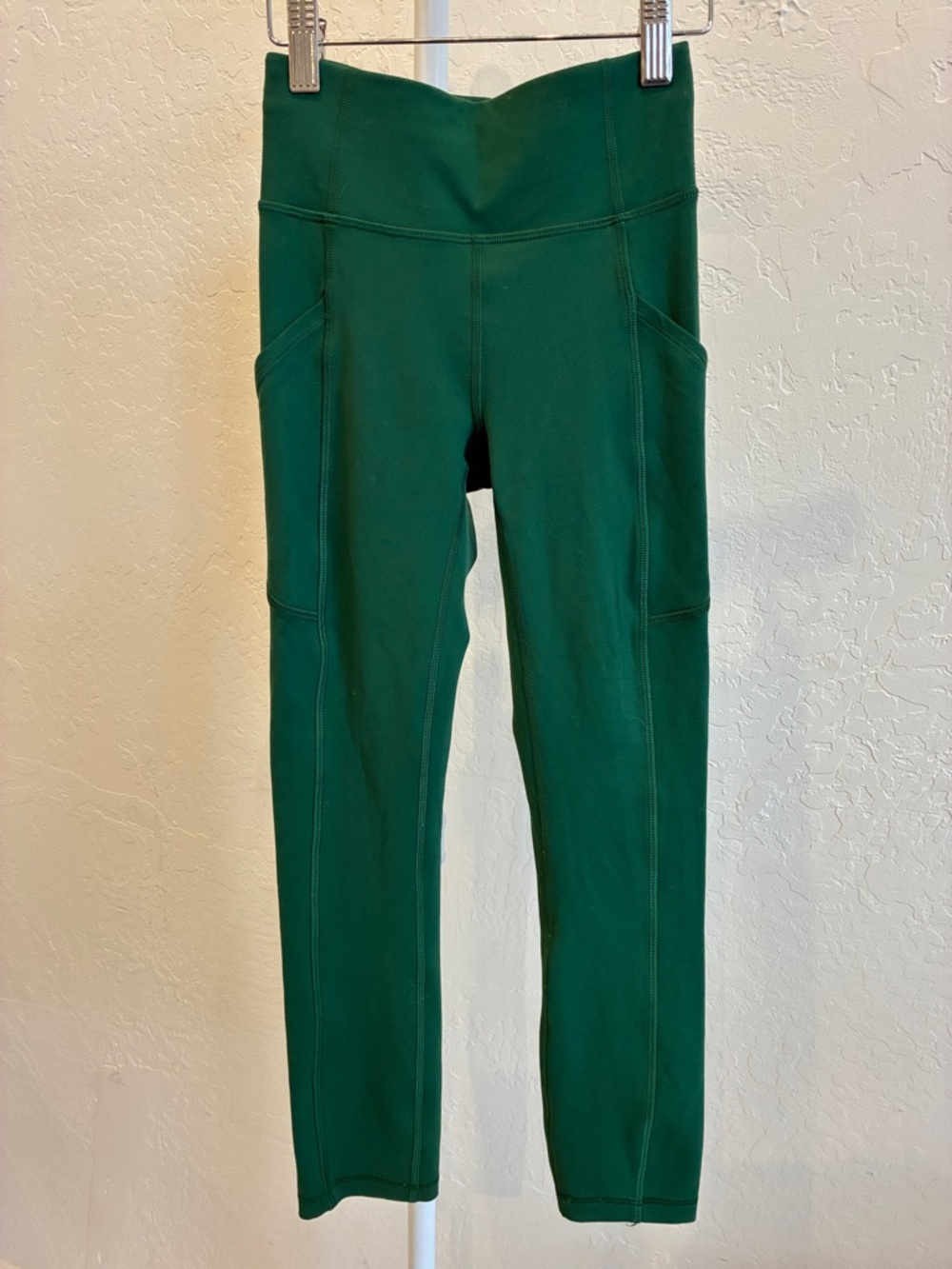 lululemon athletica Girls' Deep Green Leggings